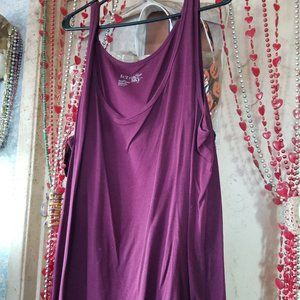 Purple Tanks Top, Size 3X